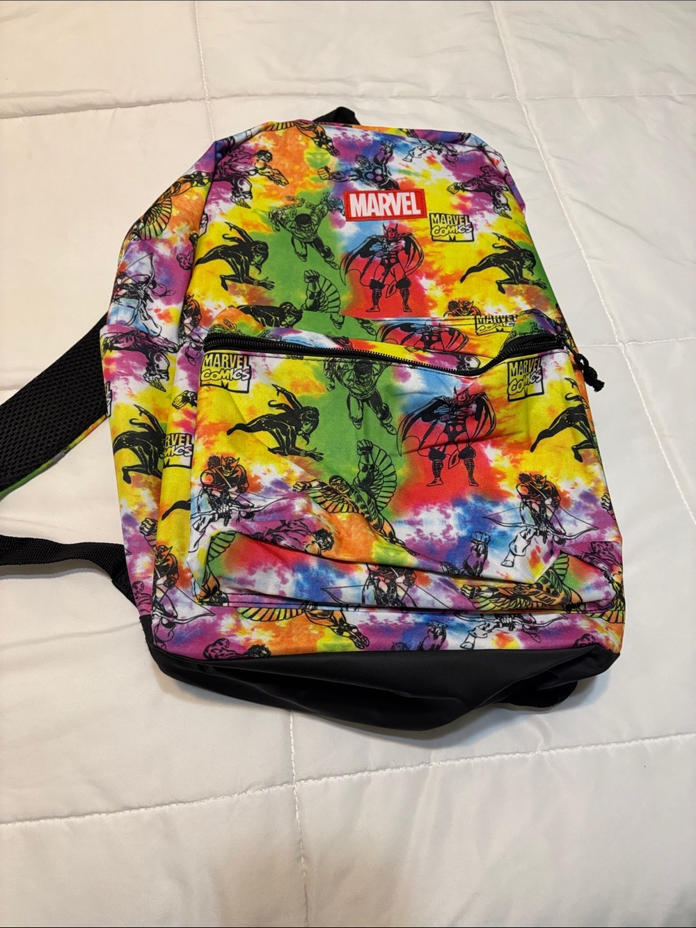 Marvel Tie-Dye Superhero Backpack - Rainbow